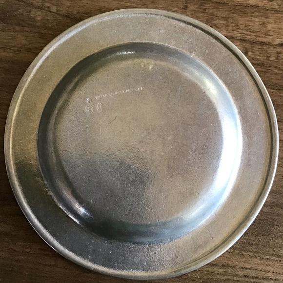 Wilton Pewter Tray: Love and Wealth and Time to Enjoy Them - Picture 2 of 3